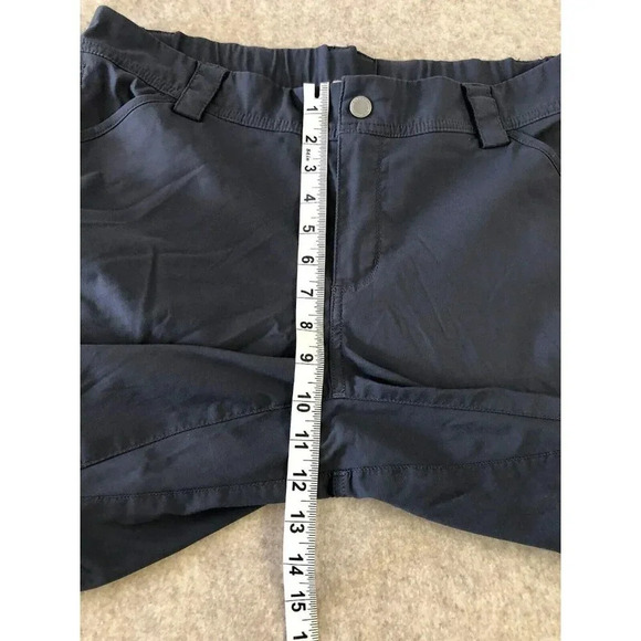 Duluth Trading Co Womens capri 14 Blue Cargo Hiking Active - Picture 8 of 15